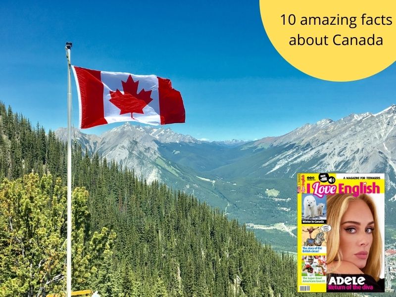 10 datos sorprendentes en Canadá en inglés. Lecturas para adolescentes