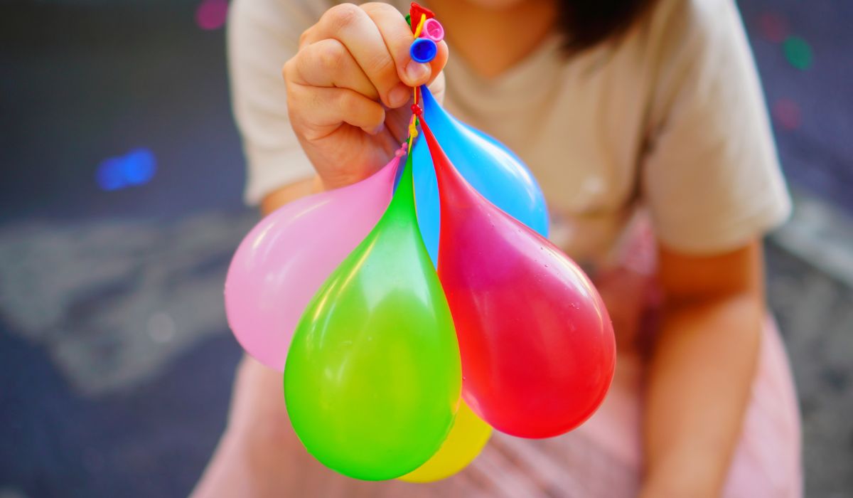 Juegos de agua para niños (cuando no hay piscina)
