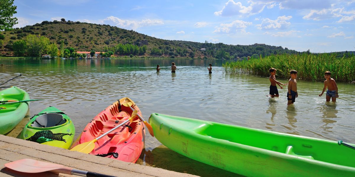 Ruta del quijote con niños laguna de ruidera Ruta del quijote con niños laguna de ruidera