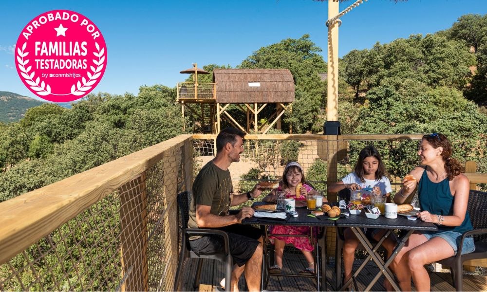 Una cabaña infantil para las vacaciones