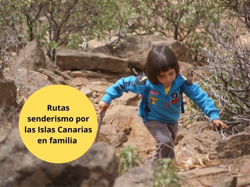 rutas senderismo por las Islas Canarias en familia 