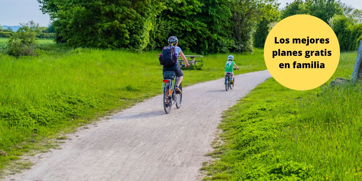 Ruta ciclista Vía Verde Estella - Lizarra con niños
