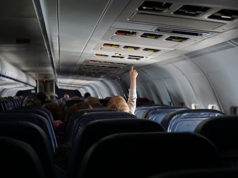 Viajar en avión con niños