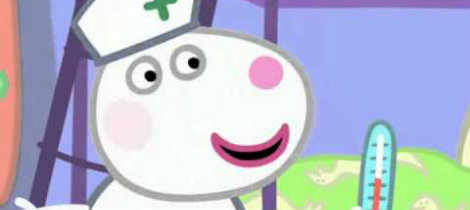 peppa pig enfermera