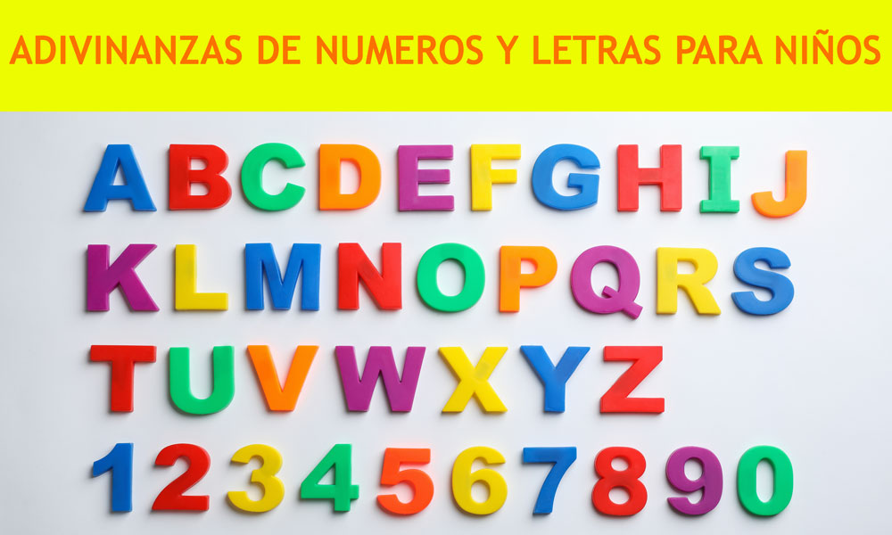 pivote Iluminar Lubricar 36 adivinanzas de números y letras para niños