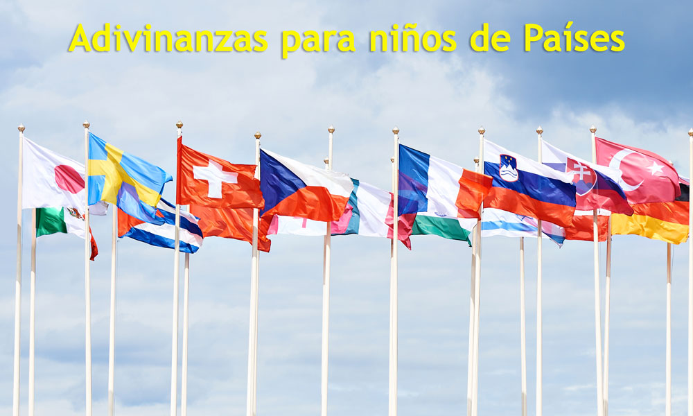 adivinanzas para niños de países