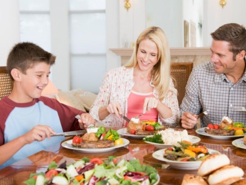 Comida en familia