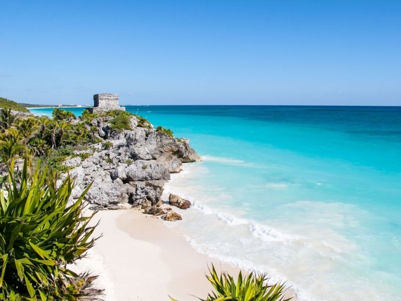 playa Tulum México 