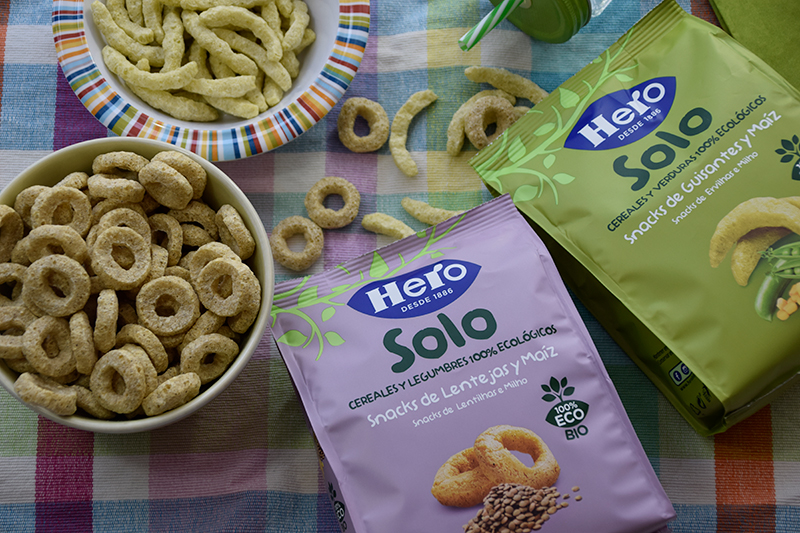 Conoces los nuevos snacks Hero Solo 100% ecológicos para tu bebé?