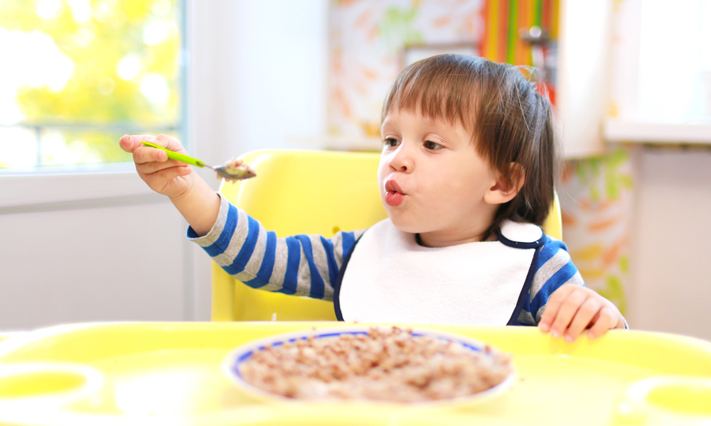 Menú infantil para niños a partir de 12 meses