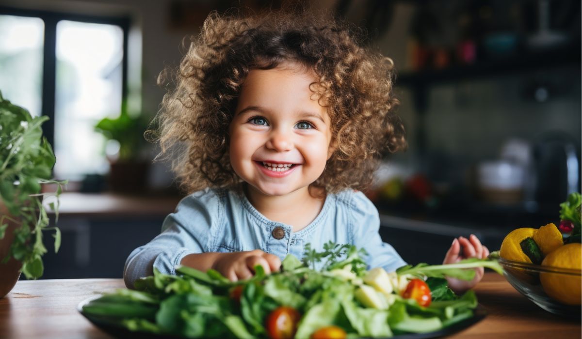 Platos de primavera para niños