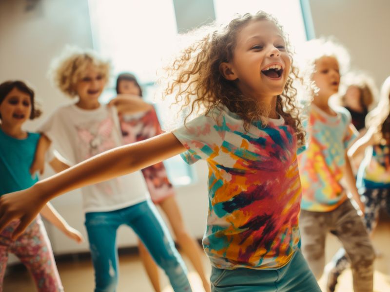 Beneficios de bailar para los niños