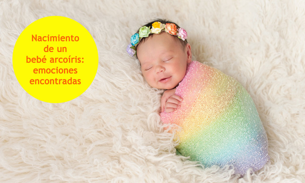 Qué es un bebé arcoiris y cómo anunciar su llegada