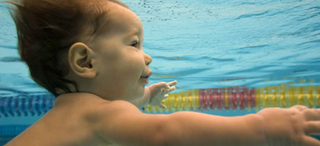 Natación para bebés