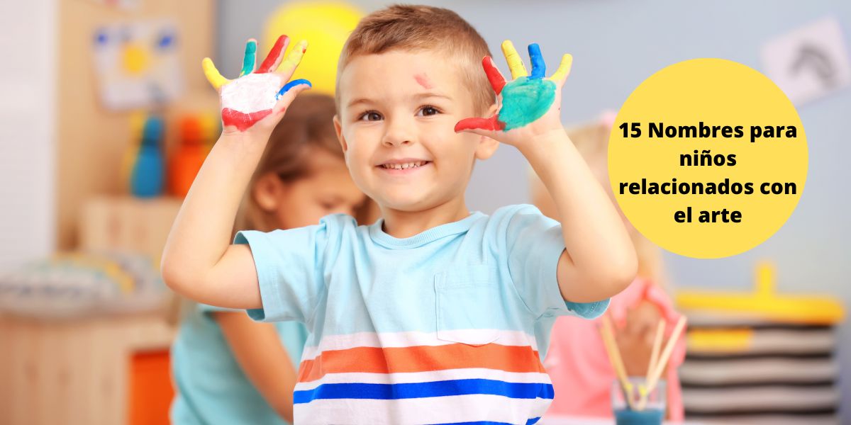 Nombres de niño relacionados con el arte