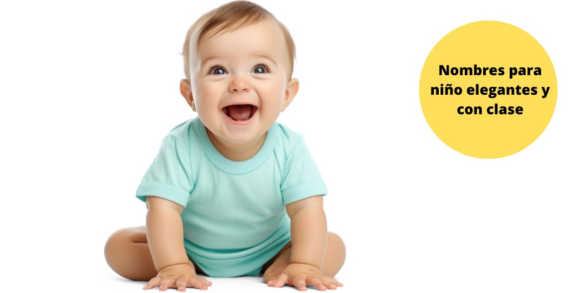 Nombres elegantes para niño