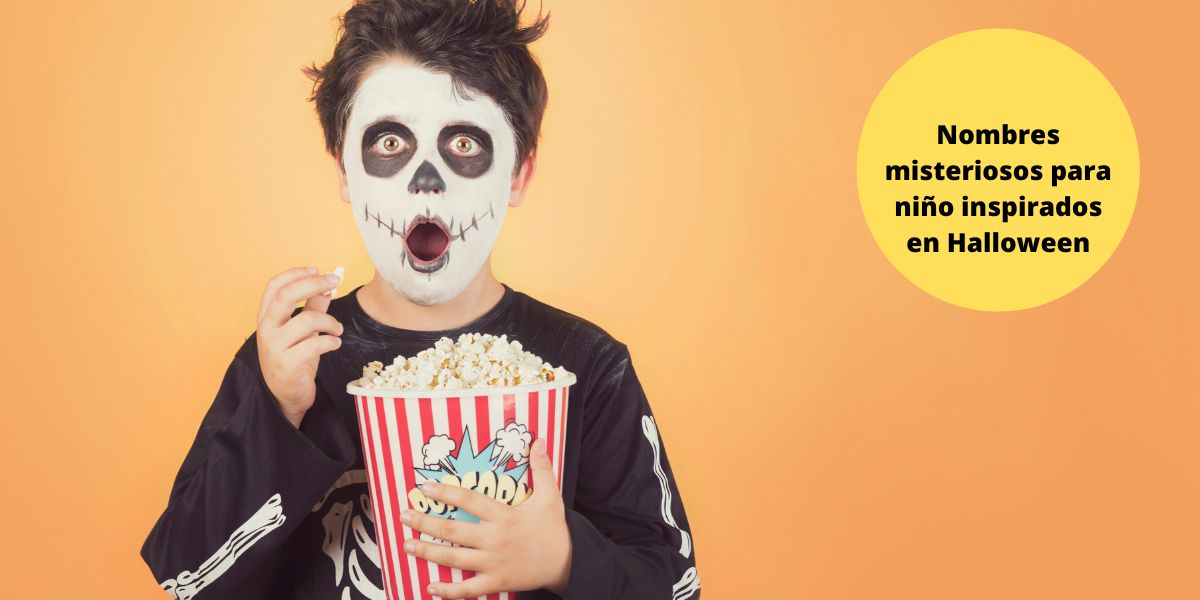 Nombres para niño inspirados en Halloween