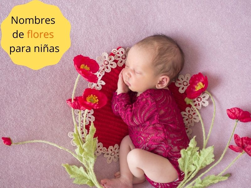 25 bellos nombres de flores para niñas