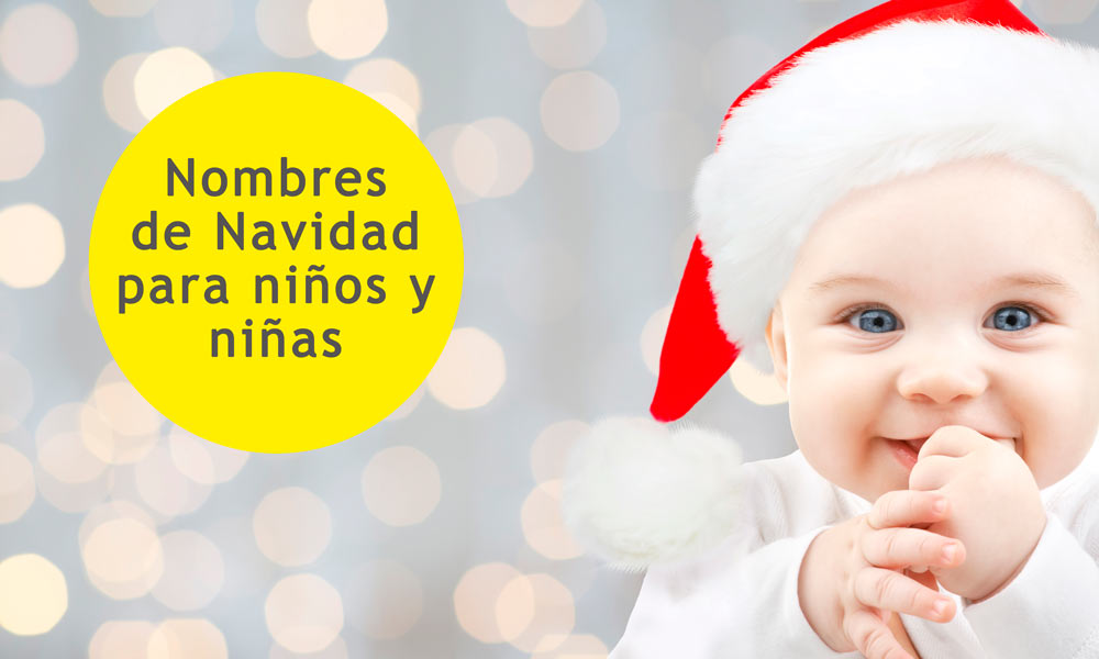 nombres de navidad para niños y niñas