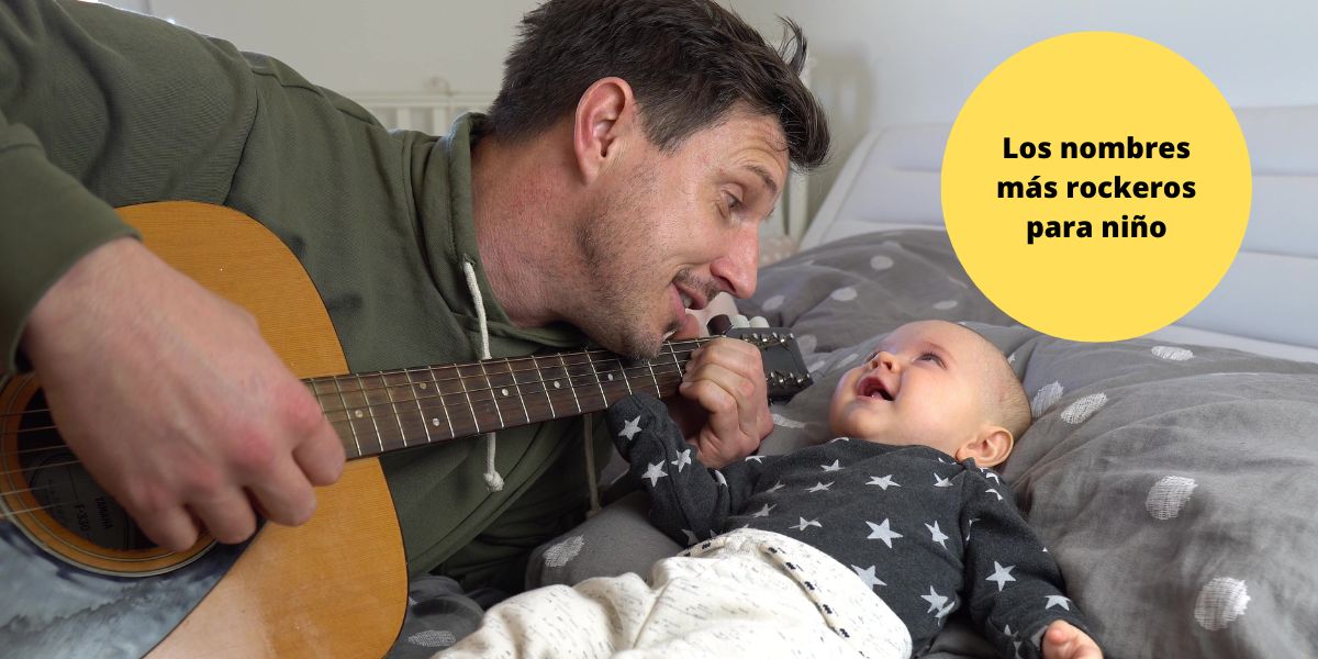 Los nombres más rockeros para niño