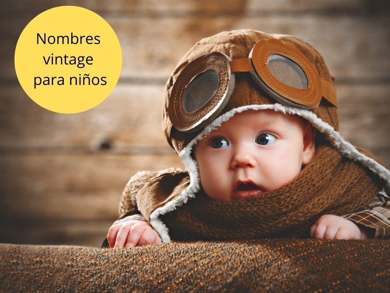 Nombres vintage para niños