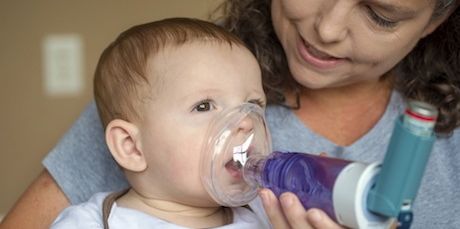 Enfermedades comunes del bebé: asma infantil