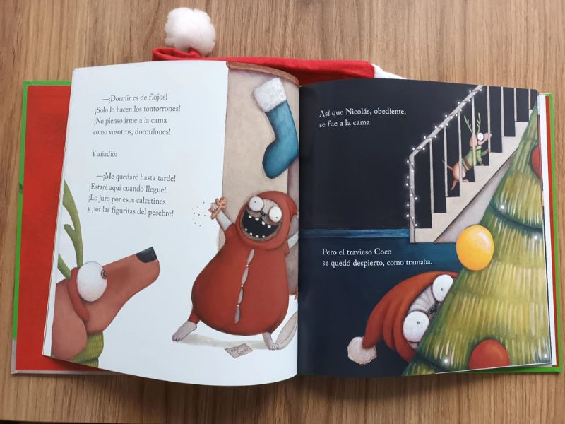 Coco el elfo, libro navideño para niños