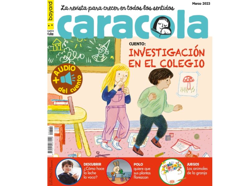 DESCUBRE LA REVISTA CARACOLA PARA NIÑOS DE 4 A 6 AÑOS