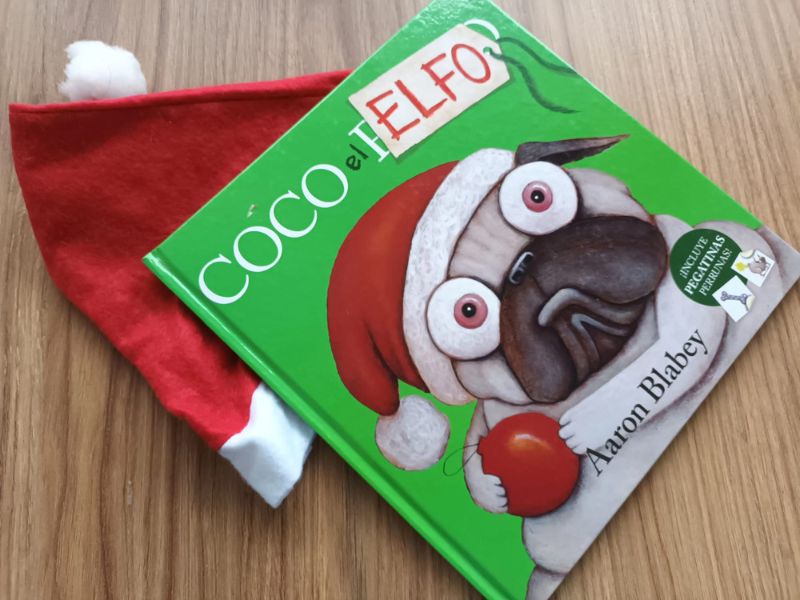 Coco el elfo, libro navideño para niños