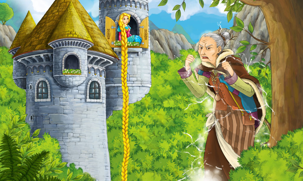 cuento rapunzel para niños