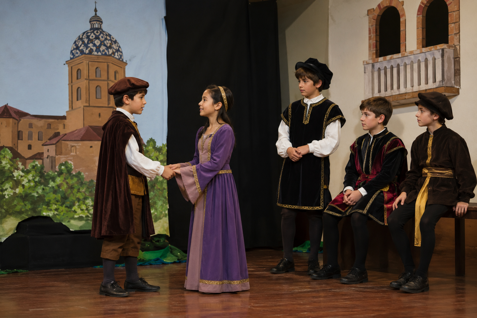 Obra de teatro para niños sobre la leyenda de los Amantes de Teruel