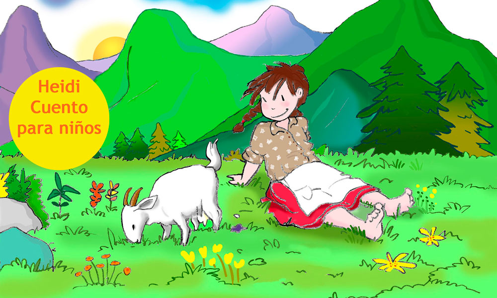 Heidi, versión corta del cuento para niños