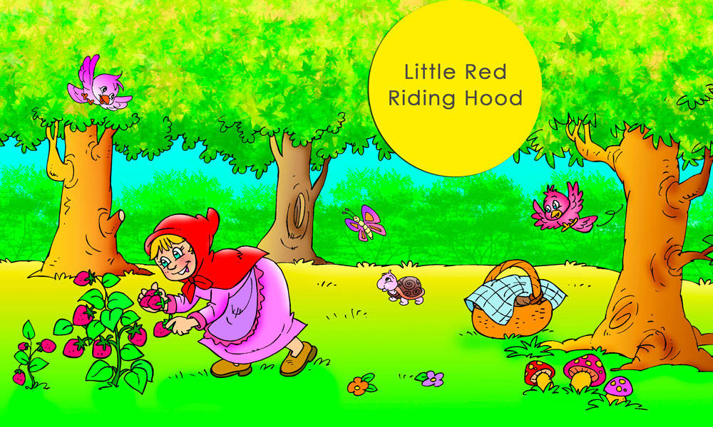 Little Red Riding Hood: cuento de Caperucita roja en inglés para niños