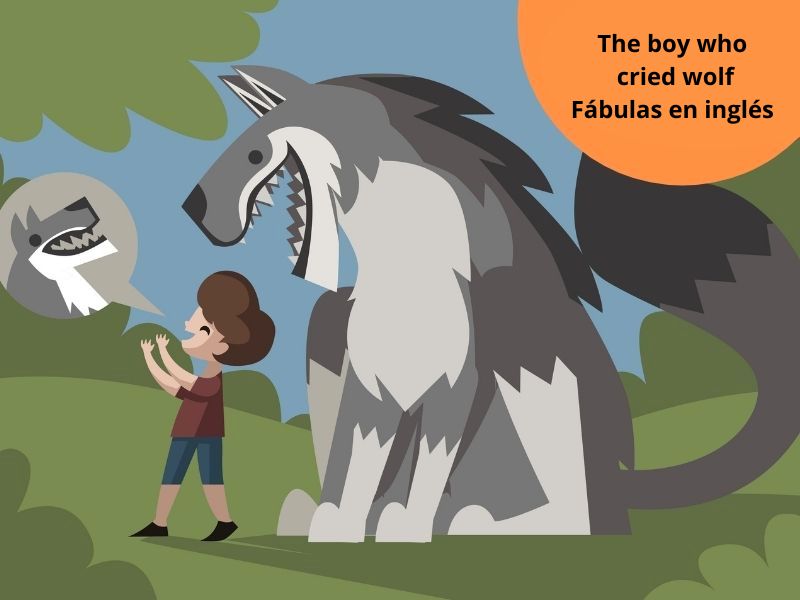 Fábula de Pedro y el lobo en inglés