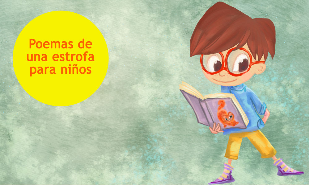 Poemas de una estrofa para niños