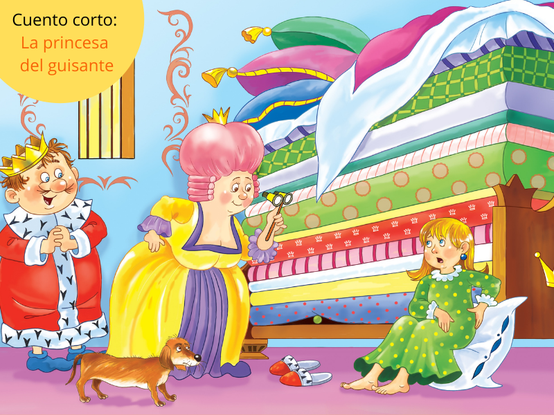 La princesa del guisante, cuentos de siempre para niños
