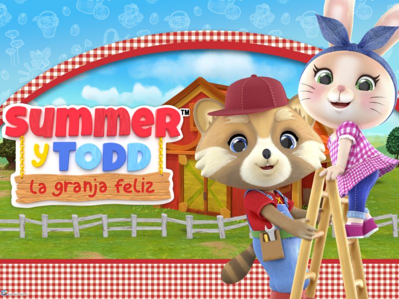 Summer y Todd, la Granja Feliz. Dibujos animados para niños