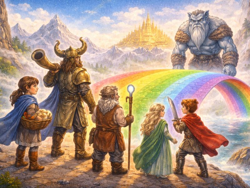 Obra de teatro infantil del mito vikingo