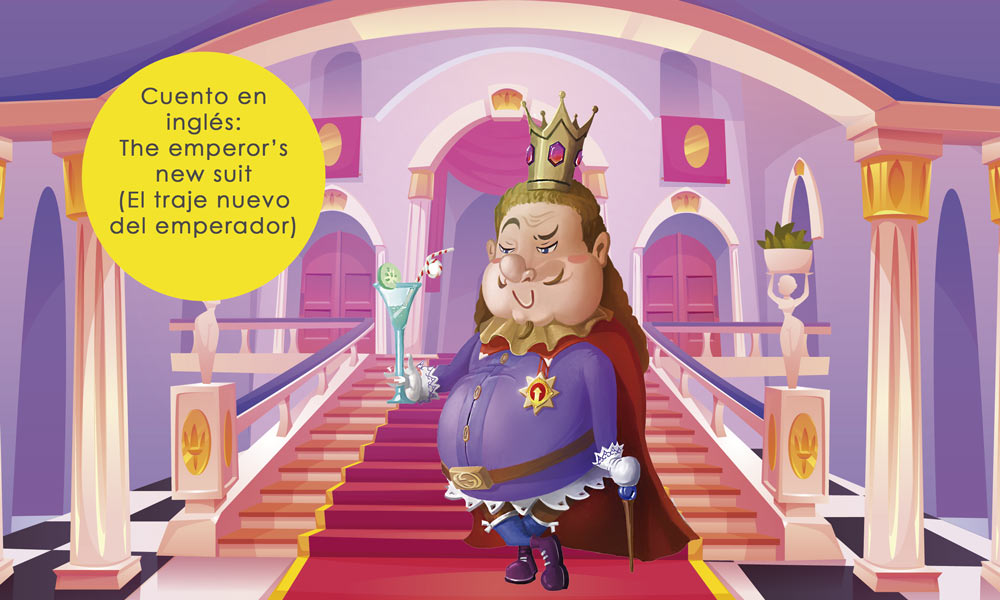 Traje nuevo del emperador, cuento en inglés