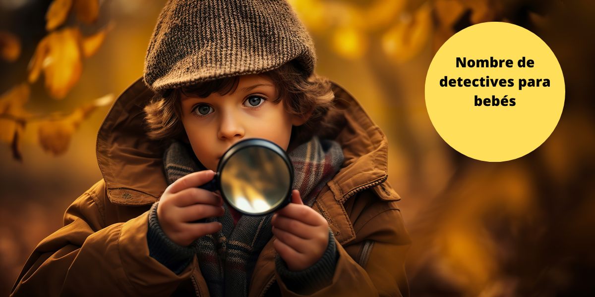 Nombres de detectives para bebés