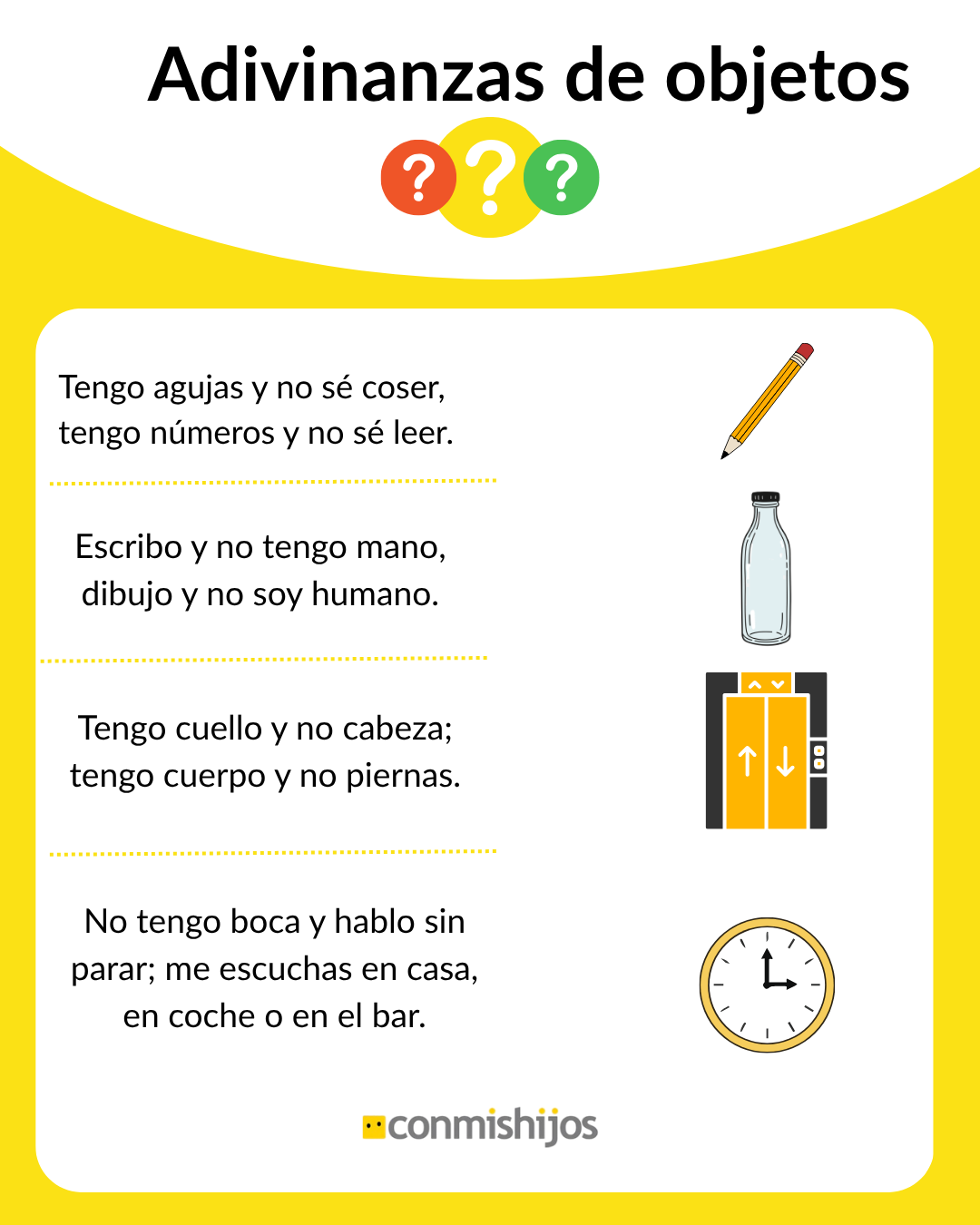 adivinanzas de objetos adivinanzas de objetos