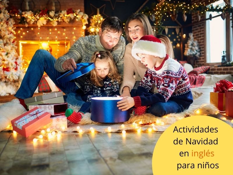 Actividades en inglés para niños en Navidad