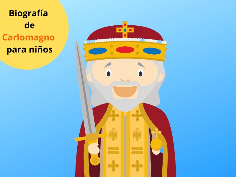 Carlomagno para niños