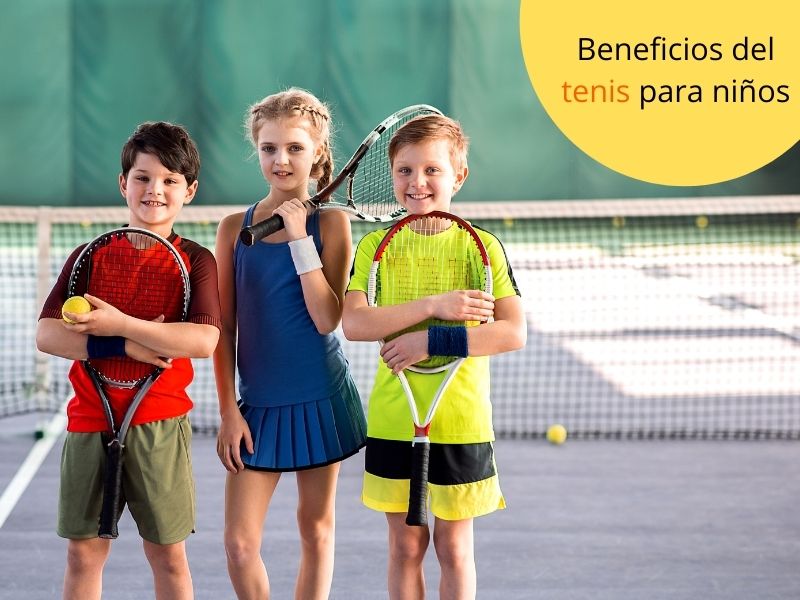 9 beneficios del tenis para los niños