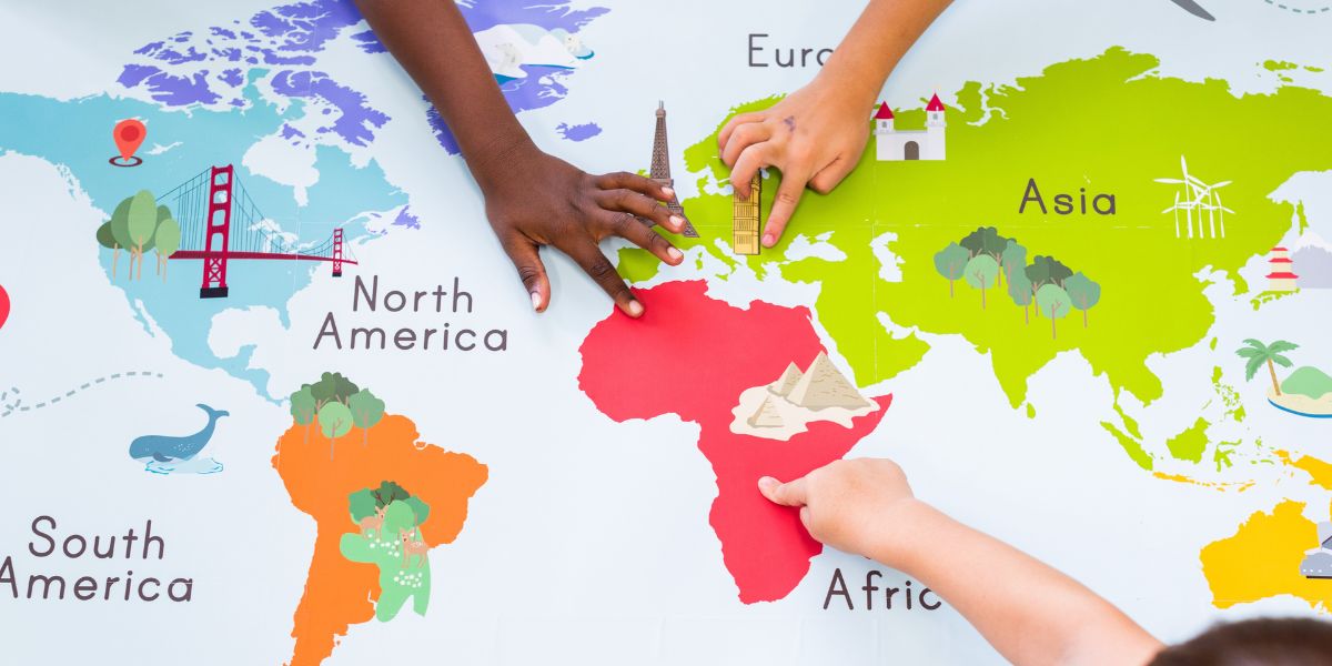 Test para niños sobre países del mundo