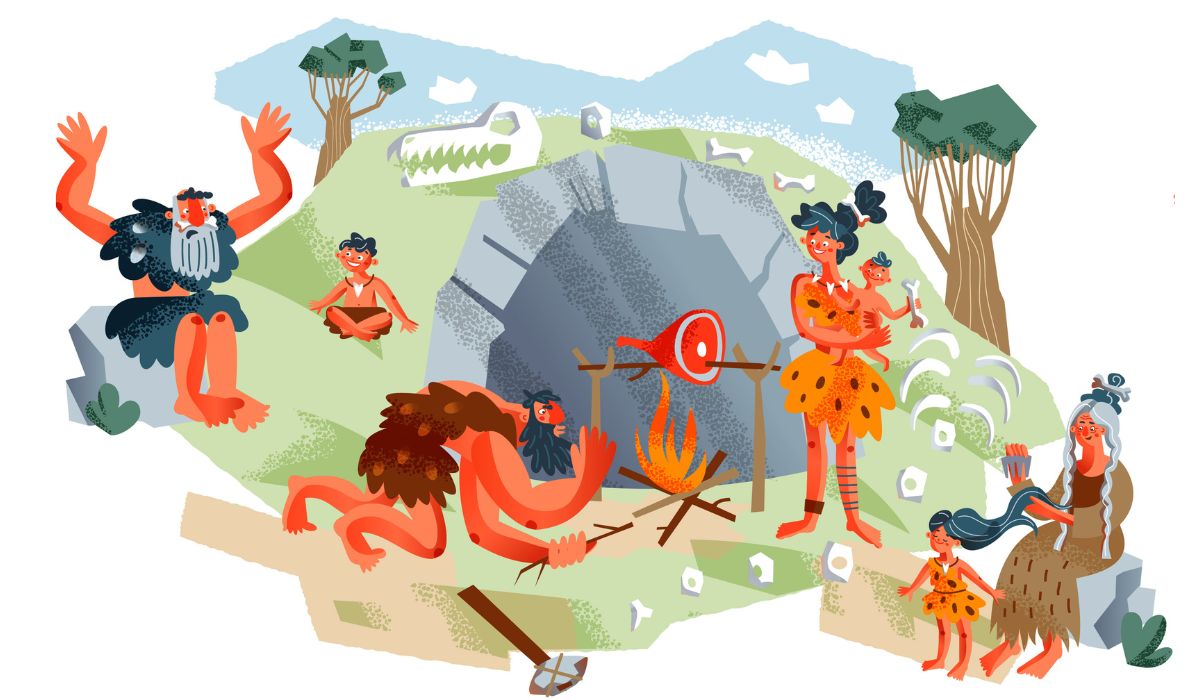 Test sobre la prehistoria para niños