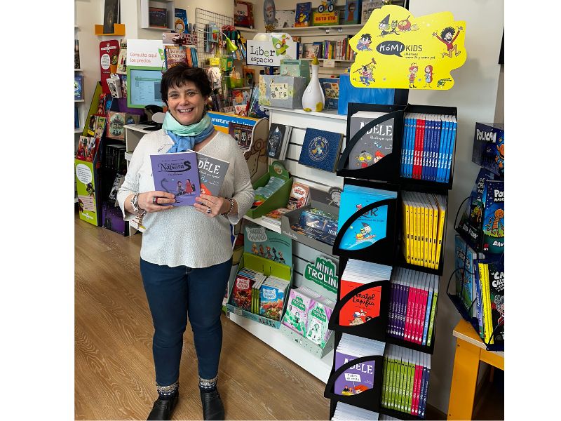 Zaida Pérez, librería Liberespacio