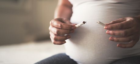 fumar estando embarazada