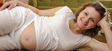 El cuerpo de la mujer en la octava semana de embarazo