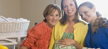 La familia y amigos en tu embarazo